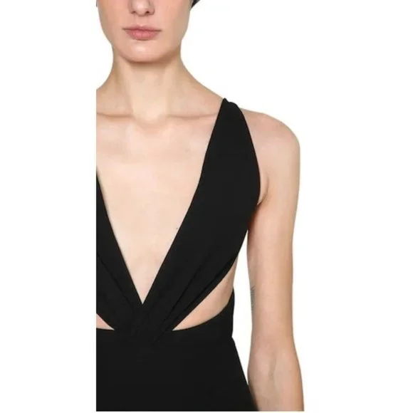NWT $3K GIVENCHY RUNWAY LITTLE BLACK DRESS US SIZE 8 FR SIZE 40 - Picture 4 of 7